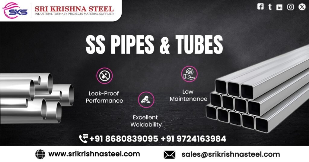 Stainless Steel Pipes and Tubes in Tamil Nadu