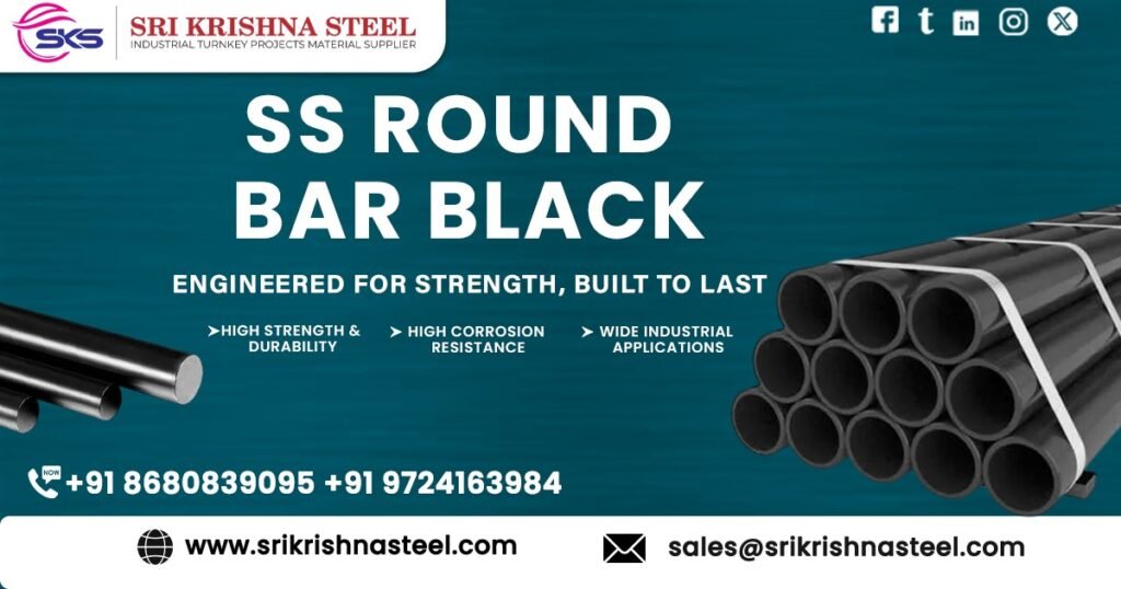 Stainless Steel Round Bar Black in Tamil Nadu