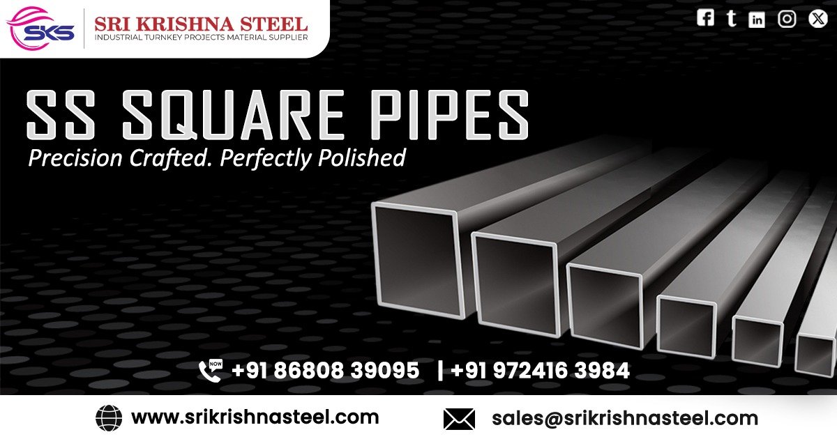 Stainless Steel Square Pipes in Tamil Nadu