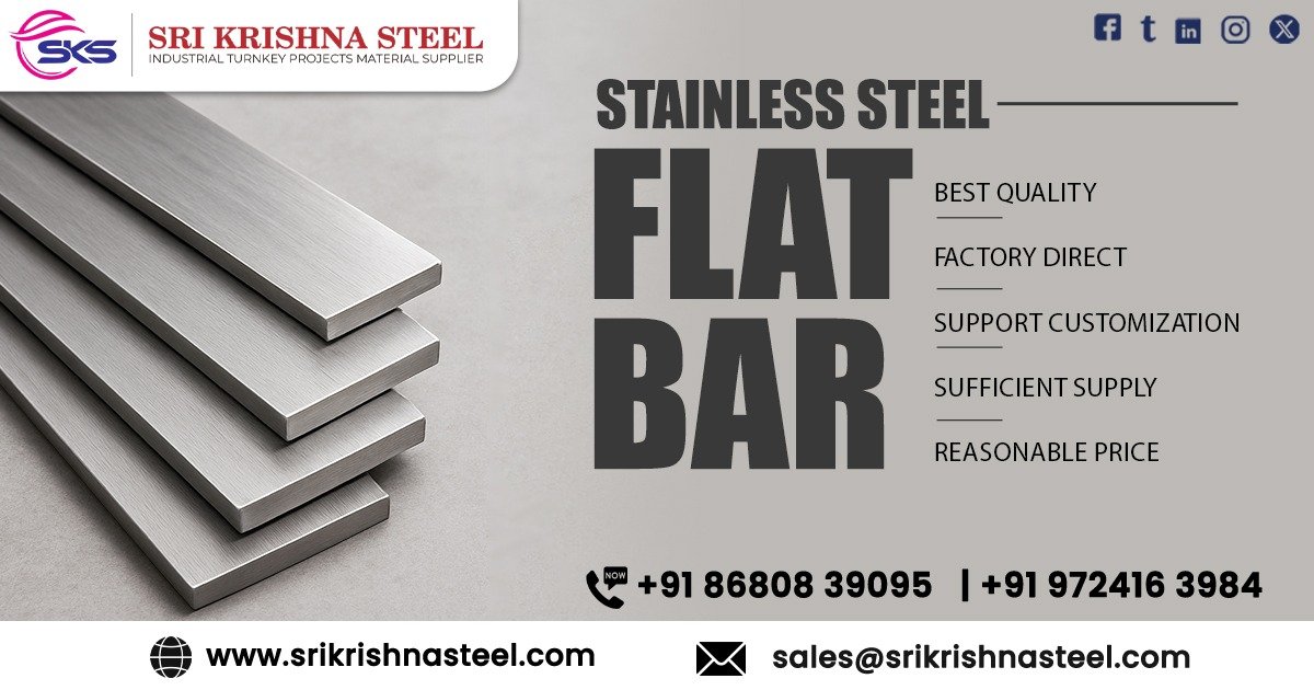 Stainless Steel Flat Bars in Tamil Nadu