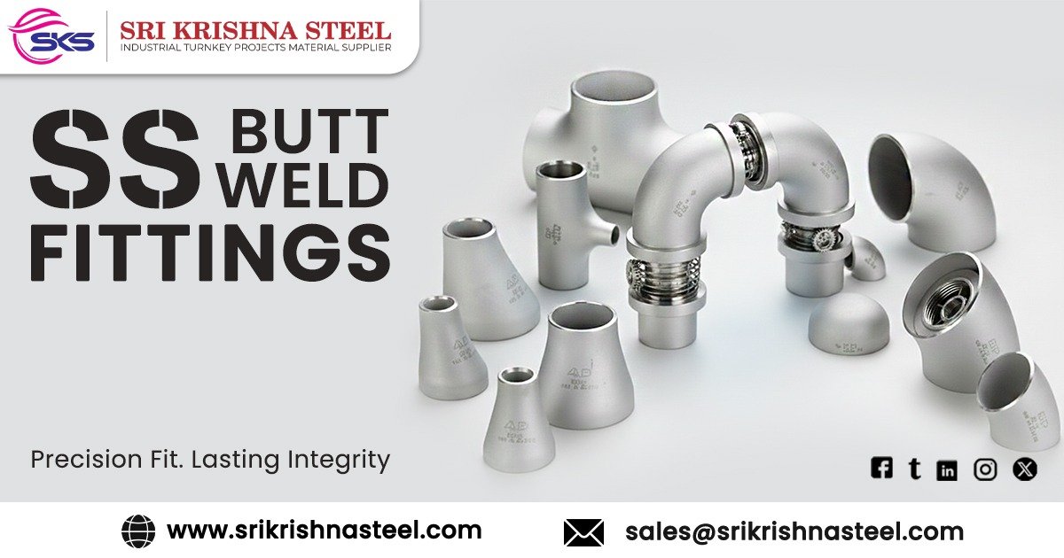 Stainless Steel Butt Weld Fittings in Tamil Nadu
