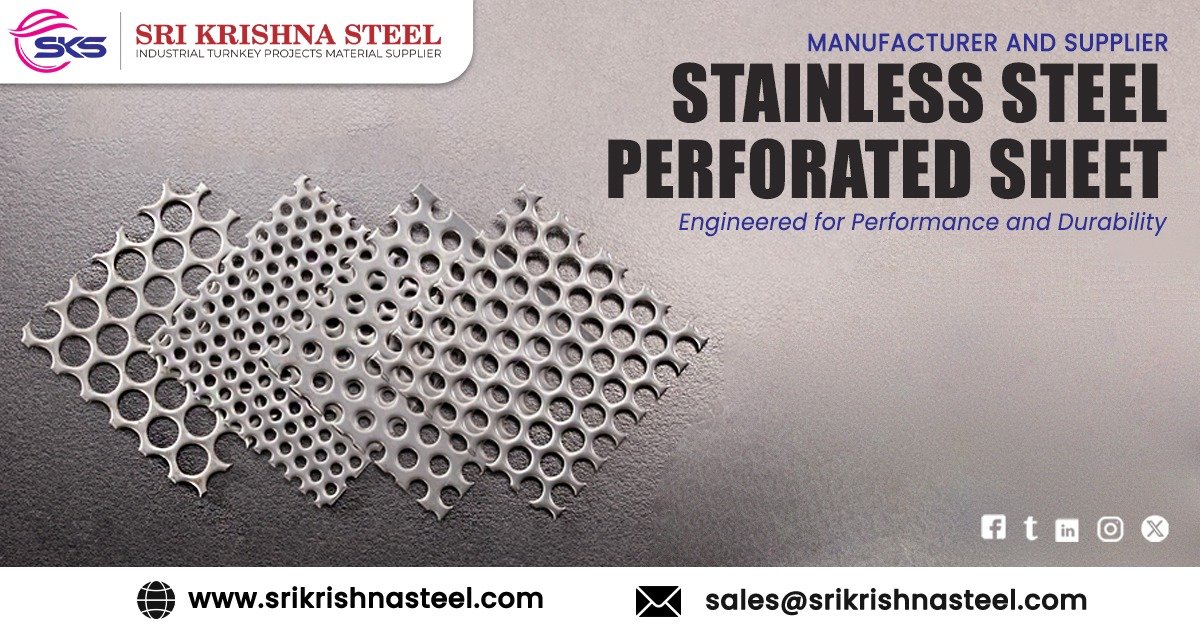 Stainless Steel Perforated Sheets in Tamil Nadu
