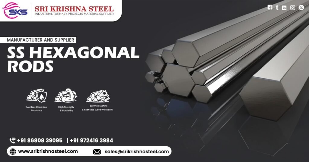 Stainless Steel Hexagonal Rods in Andhra Pradesh