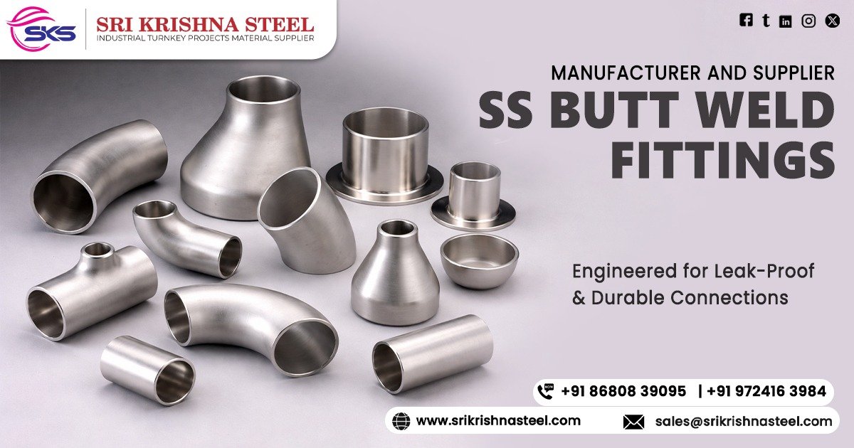 Stainless Steel Butt Weld Fittings in Andhra Pradesh