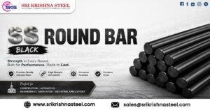 Stainless Steel Round Bar Black in Karnataka