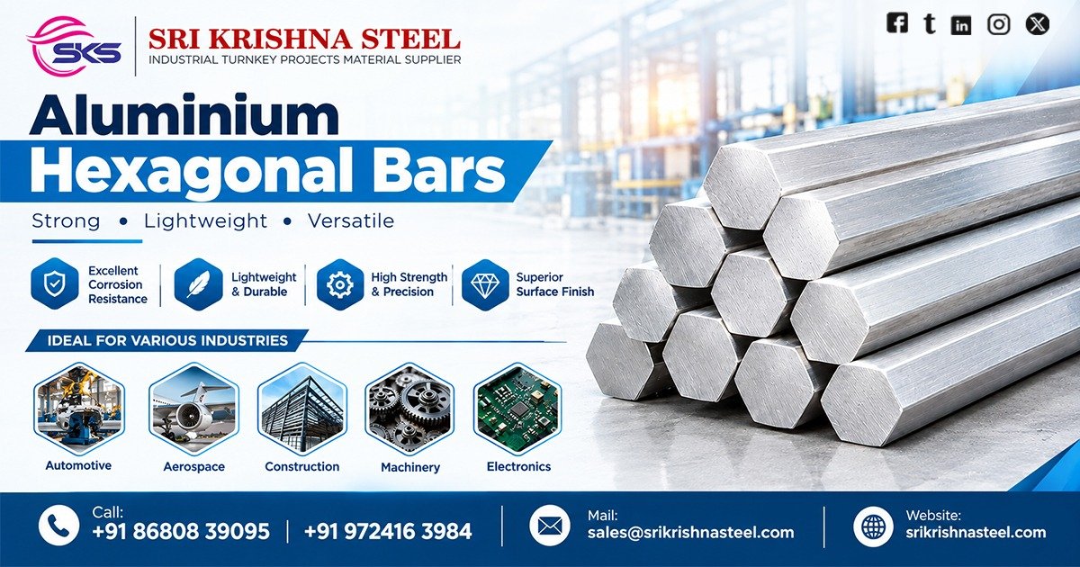 Aluminium Hexagonal Bars in Kerala